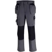 TeXXor Handwerker Bundhose PANAMA, Canvas, grau/schwarz 4311,4312,4314,4317 , 1 Stück, Größe: 30