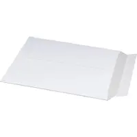 VEPATIM 100x Vollpappe-Versandtasche 285x365mm stabile Vollpappe Selbstklebeverschluss B4 weiß