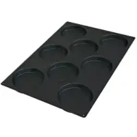 Schneider Biskuit Silikonbackform, schwarz 115344 , Höhe: 25 mm