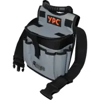 YPC BG00008BKGY - "Rapid" Gürteltasche XXL, Grau-Schwarz, 29x20x13cm, 5 kg Tragkra