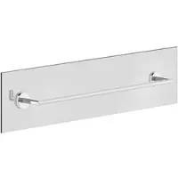 Gessi Ingranaggio, Handtuchhalter 600mm zur Montage an einer Glaswand mit 8-10mm Stärke 2x2 10mm-Lo