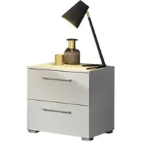 Sconto Nachttisch Aldono ¦ weiß ¦ Maße (cm): B: 50 H: 49 T: 42.0