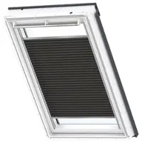Velux Wabenplissee uni schwarz manuell FHC FK06 1047S