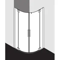 Kermi PXP50090201AK Viertelkreis Pasa XP P50 0900x