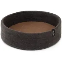 Myfelt - Kuno Hundekorb Ø 40 cm, Inlay braun