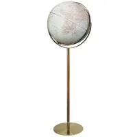 Troika LED-Leuchtglobus 43,5 cm „Apollo Light Flex“ – Dimmbar, drehbar & mit Relief bla...