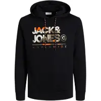 Jack & Jones Luke Sweat Hood Schwarz