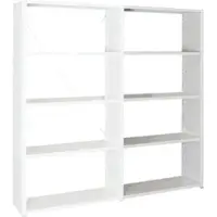 MANORGA Stahlregalsystem »Epsilon« Anbauregal 5 Stahlblechböden 100 x 38,8 cm grau