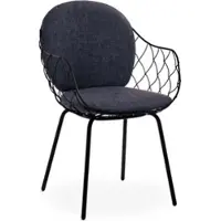 Magis Piña Outdoor Stuhl, marrone / braunblau