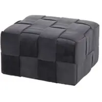 Möbel Kraft Hocker Weave , grau , Maße (cm): B: 70 H: 42 T: 64.0