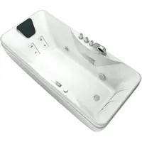 AcquaVapore Whirlpool Vollausstattung Pool Badewanne Wanne W49H-TH-PL-SC 170x80