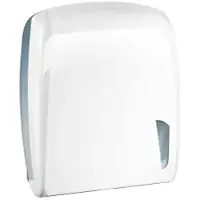 TEMCA GmbH & Co. KG. racon skin M Falthandtuchspender – Slim, weiß 115 545 , Maße: 345 x 306 x 112 mm