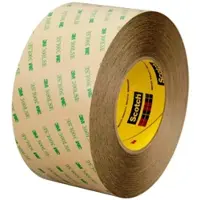 3M Doppelseitiges Klebeband mit Polyester-Träger 93015LE, Transparent, 19 mm x 55 m, 0,15 mm