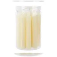CosyDecor 22er Set Spitzkerzen 10,5cm Tafelkerzen Kerzen Set Adventskerzen Tischkerzen Kerzenständer Dekokerzen Hochzeit Party Weihnachtsdeko Dinnerkerzen Creme