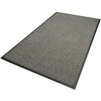 M&A Matting Eingangsmatte Waterhog Classic, mittelgrau, glatter Rücken 42705790150170 , Maße (B x T): 90 x 150 cm