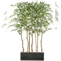 Creativ Green künstliche Pflanze Ficus Benjamina Raumteiler 160cm