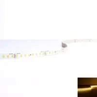 Longlife LED Strip 24V LED Streifen 5M 12W/m 128LED/m 10mm IP20 - Lichtfarbe: Super Warmweiß ...