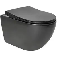 Vitra Project Hänge WC mit Softclose-Sitz 7510-083-6319