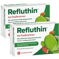 Dr. Willmar Schwabe GmbH & Co. KG Refluthin b.Sodbr. Fruchtgeschm. Doppelp 2X48 St