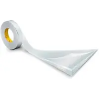 3M Doppelseitiges Klebeband mit Polyester-Träger 9628FL, Transparent, 19 mm x 55 m, 0,05 mm