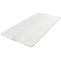 Sconto Komfortschaum Topper P340 ¦ weiß ¦ Maße (cm): B: 120 H: 6