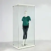 JTF-Vitrinen Schaufenster Vitrine groß Ganzglasdrehtür Dialog DLG-14E