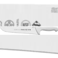 Mundial , Professionelles Kochmesser, (5320-10), 25.4CM, Breite Klinge, Weiß, Edelstahl