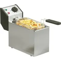 Stalgast GmbH Roller Grill Fritteuse, 5 Liter, Abmessung 190 X 425 X 320 Mm (Bxtxh)