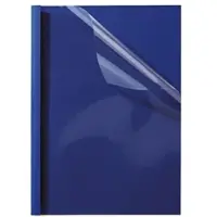OTTO Office Thermobindemappen bis 30 Blatt Leinenstruktur blau, 21.15x29.7 cm