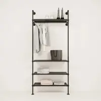 Pamo Design PAMO Kleiderstangensystem KIM 1 METAL