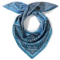 Peter Hahn Tuch aus Twill blau