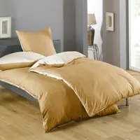 Lorena Wendebettwäsche Monaco gold Kissenbezug einzeln 40x80 cm - gelb