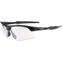 R2 Records R2 Kick Black Matt/Silver Mirror Grey Sportbrillen