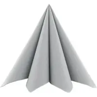 Sovie HORECA Serviette in Grau aus Softpoint 40 x 40 cm, 2-lagig, 50 Stück