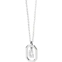 PDPaola PD PAOLA - Buchstabe ''G'' Halskette Mini - silber