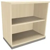Fm Büromöbel Aktenregal »Oldenburg« 2 OH 80 cm braun, 80x78.1x44.2 cm