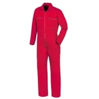 TeXXor Arbeitsoverall 8041, Unisex, rot, Baumwolle, Größe 44