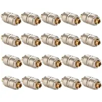 Puteus Rohrkupplung Universal 17 x 2 mm 20 Stück