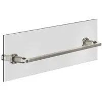 Gessi Inciso Handtuchhalter 450 mm, Montage an Glaswand, 58615149, Farbe: Finox Optik