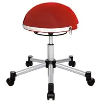 Topstar Hocker Sitness Half Ball, rot