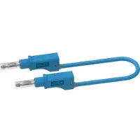 Electro PJP PJP 2217/200BL - Messleitung mit Bananensteckern, 2,5 mm2, 2 m, blau