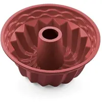 WAS Germany - Gugelhupf Cake Pan 31 red √ò 22 cm, Silikon