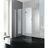Kermi Duschdesign Walk-In-Duschkabine WALK-IN Wall „FILIA XP“ Glas Klar, BV: 1375 - 1400 mm WE: 1385 - 1410 mm H: 1850 mm