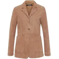Fadenmeister Berlin Lederblazer braun, 40