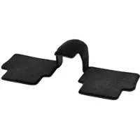 Mercedes-Benz Veloursmatten exclusiv 3-teilig schwarz LL/ RL hinten A213680860