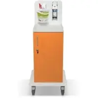 Eternasolid GmbH ETERNASOLID MULTICART Desinfektionswagen T11 mit Spenderhalterung 92464-OR , Farbe: orange