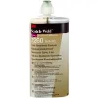 3M Scotch-Weld 2-Komponenten-Konstruktionsklebstoff auf Epoxidharzbasis für das EPX System 7240 B/A FR, Schwarz, 400 ml