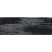Fineza Brelo Wandfliese Anthrazit 37,5x12,5 cm Relief BRELOAN