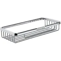 BRILLANTBAD BYTRO Seifenkorb Messing Chrom poliert 100x230x30 mm für Bad & WC >> zum Bohren