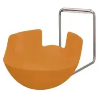 Ophardt hygiene ingo-man plus SH 5 IMP Schalenhalter 1419309 , 1 Stück, leuchtorange, E/ELS